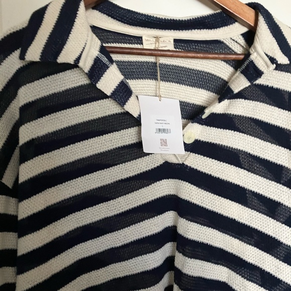 Pamperos Stripe Long Sleeve Polo - Picture 7 of 7